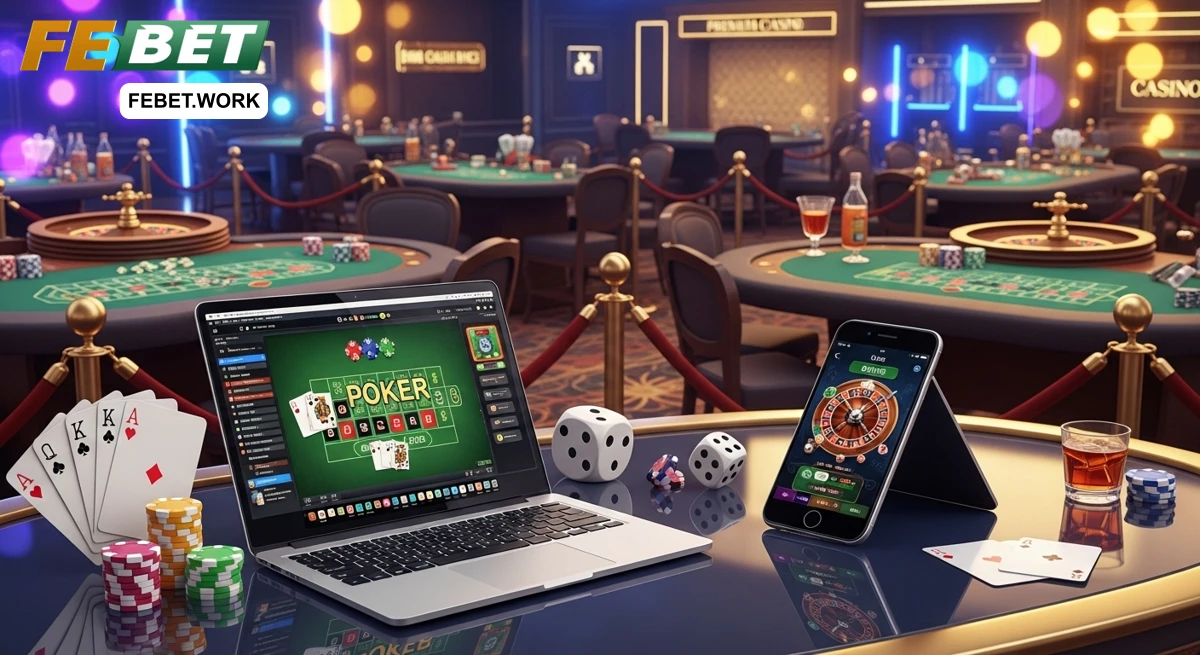 Banner FEBET Xuân 2026 – Nền tảng giải trí trực tuyến uy tín